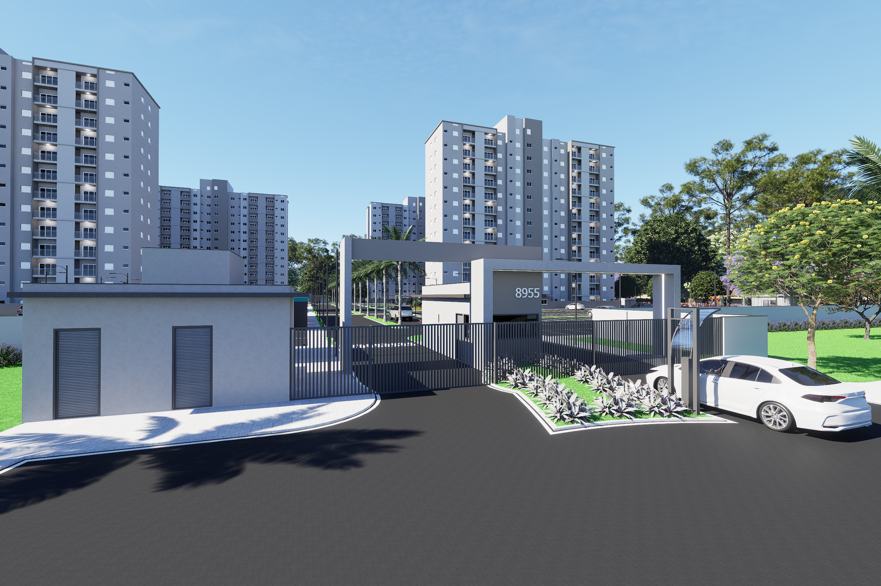 Portaria do residencial