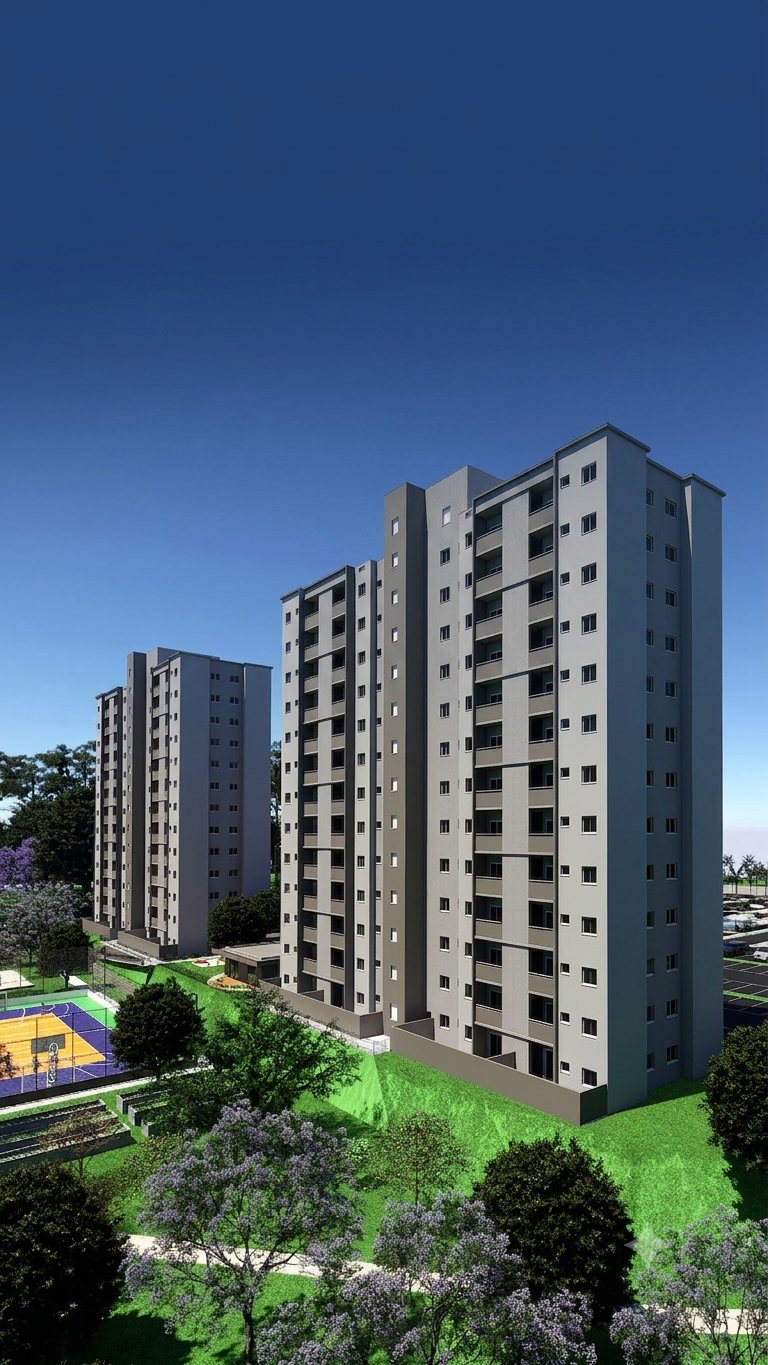 Residencial — área externa do empreendimento